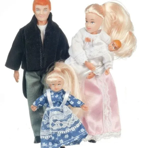 Weber Family Dollhouse Dolls