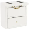 White Dollhouse Miniature Stove