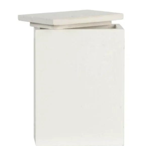 White Dollhouse Miniature Hamper