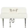 White Porcelain Dollhouse Miniature Kitchen Sink