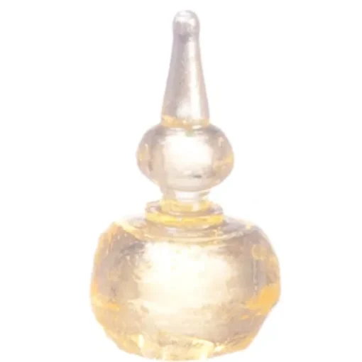 Yellow Dollhouse Miniature Perfume Bottle